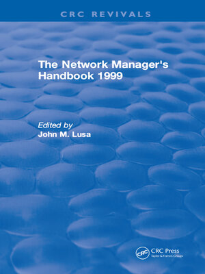 cover image of The Network Manager's Handbook